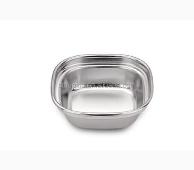 China Sustainable Flat Small Dishes Small Stainless Steel Tray for sale