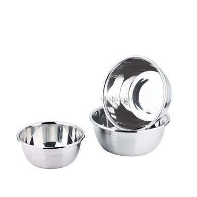 China Good quality durable stainless steel mixing bowl for sale