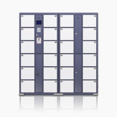 China Supermarket 48 Doors Fingerprint Smart Locker For Supermarket Supermarket Electronic Storage Locker for sale