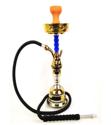 China Factory Direct Hot Selling Alpha Model Shisha Hookah Set Russian Egyptian Hookah Zinc Alloy Smooking Hookah for sale