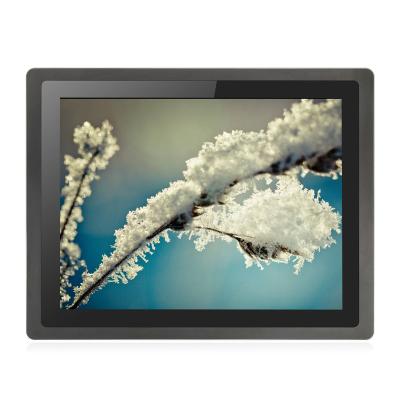 China All Aluminum Frame 13.3 15.6 Inch Embedded Front Panel I/O PC Capacitive All Inch One Touch Screen Desktop Computer for sale