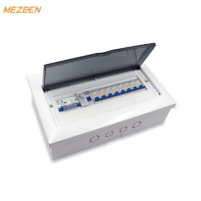 China Chinese IP 40 pc ac mcb distribution box good quality security goods supplier 13 ways db box for sale for sale