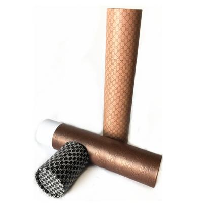 China Biodegradable Cardboard Tubes Custom Cylinder Packaging Good Quality Paper Tube Packaging Wine for sale