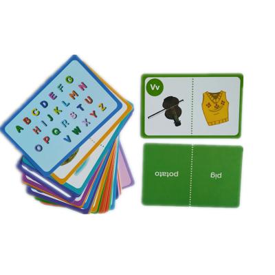 China Best Selling Kids Flash Card Baby Kids Education Learning Flash Memory Game Card for sale