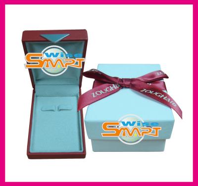 China 100g,120g,130g Fancy Paper Packaging Jewellery Boxes with Custom Logo Printed for sale