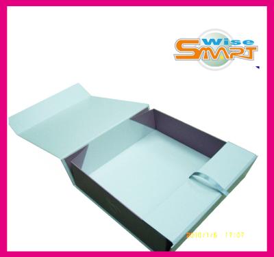 China Caja plegable de papel reciclada amistosa de Eco para el regalo que empaqueta PB2012316-15X15X6.5CM en venta