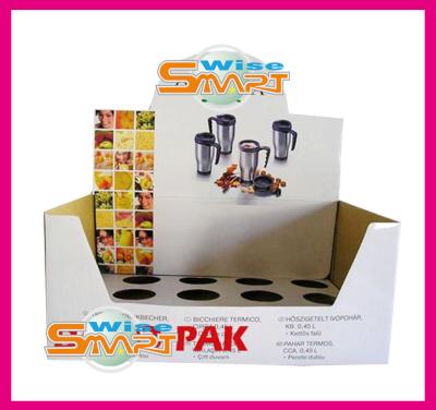 China 4 Color Printing Custom Cardboar / Corrugated Pop Displays, PDQ Display for Promotional for sale