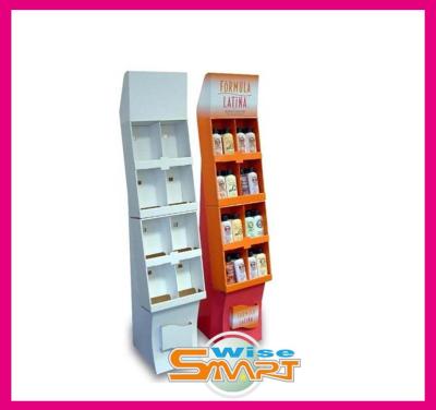 China Craft  / Corrugated Paper Custom Pop Displays, Retail Product Counter Paper Display Boxes for sale