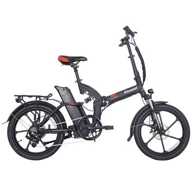 China Popular electric folding ebike bicycle folding electric bicycle hot sale aluminum alloy full suspension bicycle for sale