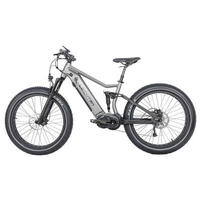 China Innovated 2022 aluminum alloy full suspension 1000W tire electric bike/electric high quality bike/Bafang electric bicycle for sale