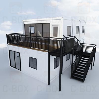 China New Design Flat Pack Modular Prefab Container Houses 20ft Modern Container House For Sale for sale