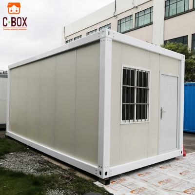 China Modern Tiny Prefab Storage House Outdoor Restaurant 40ft Shipping Container House Prefab House for sale