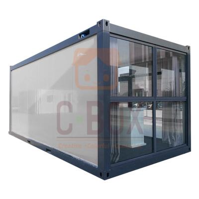 China 2020 Modern Luxurious Modular Movable Prefab Shipping Flat Pack Container House For Office Store for sale