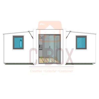 China Modern 40 Feet Quick Install Cabin House Container Home Expandable Container House for sale