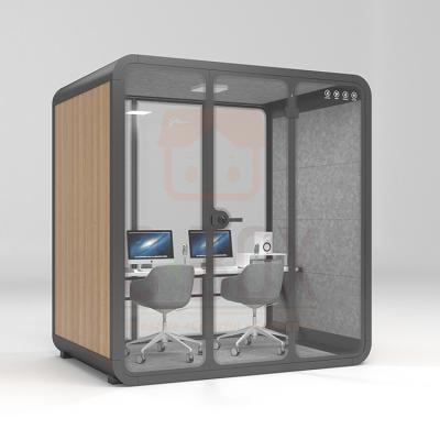 China Modern Karaoke Room Telephone Music Equipment Soundproof Office Telephone Recording Booth for sale