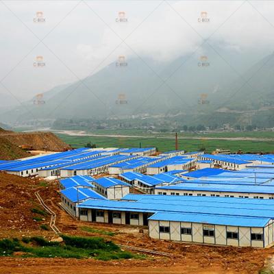 China Good Steel Structure Real Estate K Modern Insulated Sandwich Panel Prefab House for sale