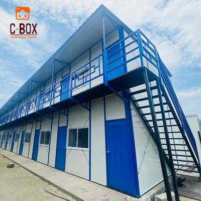 China Modern Prefab Install Plan K Prefab Light Steel Fabricated Container House House for sale