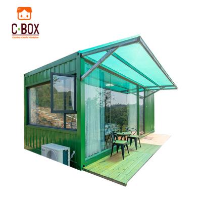 China Modern Mobile Kitchen Barber Shop Retail Grocer Prefab Shipping Container Apartments for sale