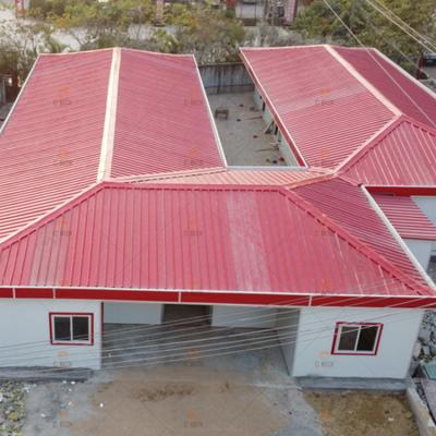 China Cheap Easy Build Modern Prefab House T Type Prefab House For Dormitory for sale