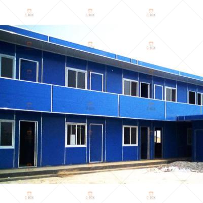 China Modern Prefab House Economical Low Cost Easy Building T Type Prefab House For School for sale