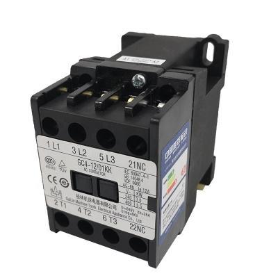 China GC4-12/01 KK Brand 3 Post Air Conditioning Air Conditioning AC Contactor 12A High Quality Electronic Magnetic Contactor for sale