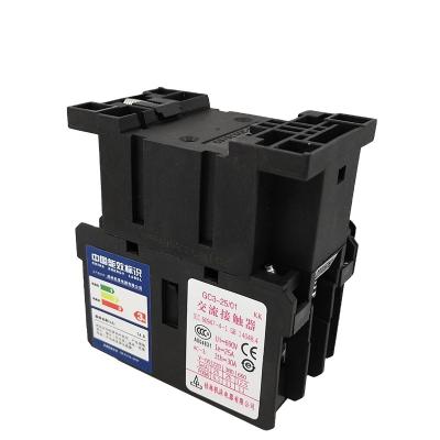 China High quality GC3-25/01 KK brand 3 pole 3 phase AC contactor 220V 25A magnetic refrigearte GC3-25/01 KK contactor air conditioning 1NC for sale