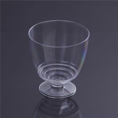 China Xueli Party/BBQ Dessert PS Environmental Friendly Material Disposable Plastic Dessert Cup Plastic Wine Glasses for sale