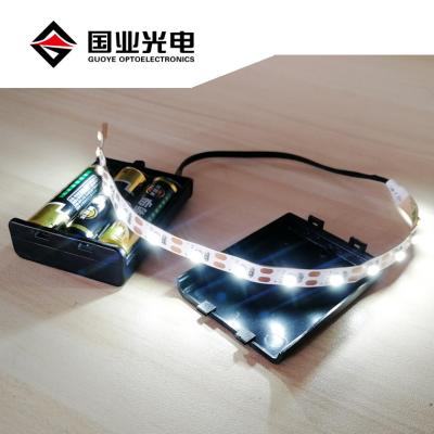 China Factory Direct Residential 3V 4.5V 5V 6V Battery Operated Led Light With 3528 2835 smd 1m 2m Strip For Hotel Market Lighting for sale