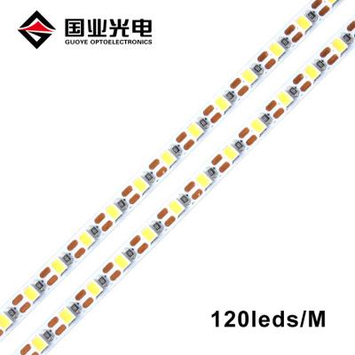 China Super Slim Design Narrow 5V Led Strip Light With FPCB 5mm 2835 SMD 120leds/m for sale