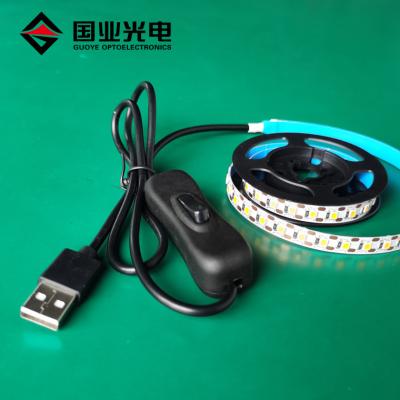 China Simple Mechanical Design Switch On Working 5V LED Strip Set Warm White 2700K for sale