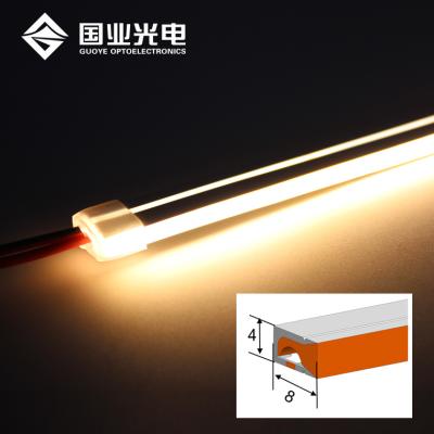 China Residential 4*8mm 12V 24V Silicone Extrusion Integral Led Neon Strip Light for sale