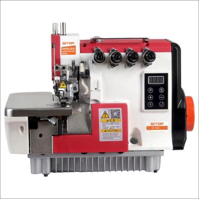 China HIGH SPEED 4 Thread Overlock Sewing Machine Direct Drive Motor Lights Led for sale