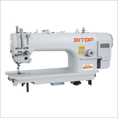 China Bitop BT-9820-D4 direct drive industrial sewing machines price of electric feed lockstitch needle edge trimmer with vertical edge trimmer for sale