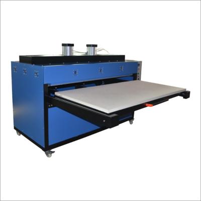 China Garment shops large size automatic large format heat press transfer machine two side penumatic sublimation printer vacuum 60x80 80*100 for in for sale