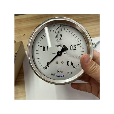 China Reliable and Cost Effective Digital Glycerin Pressure Gauge Stainless Steel Pressure Gauge Oil Filled WIKA Model: 213.53 for sale