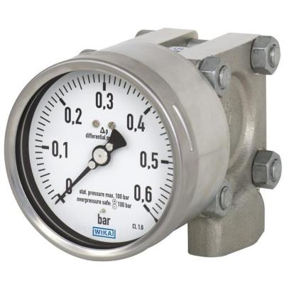 China Differential pressure gauge for models 732.14, 762.14, high overload process industry safety up to 650 bar 732.14 for sale