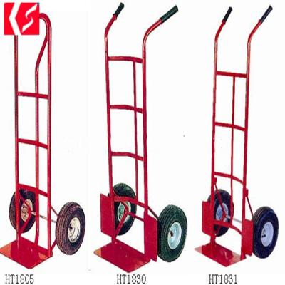 China High quality low price HT1830 metal hand trolley storage trolley for cardboard warehouse transport heavy duty industrial handtrolley for sale