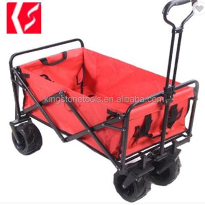 China Storage Cart Folding Heavy Duty Utility Cart For Beach Picnic Outdoor Camping Cart for sale