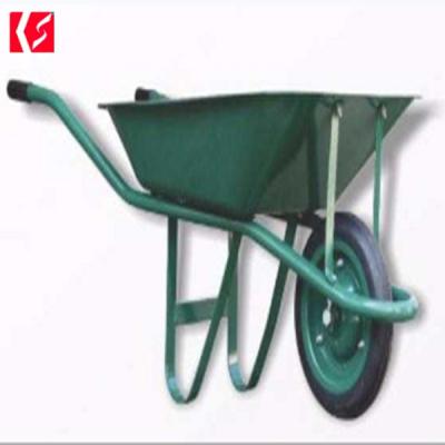 China STRONG WB6500 HIGH THICKNESS storage WHEELBARROW WITH PNEUMATIC WHEEL AND SOLID WHEEL for sale