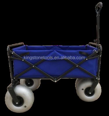 China Tools balloon wheel folding beach cart camping service outdoor garden cart TC0066 for sale