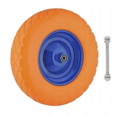 China Building Material Stores Solid PU Polyurethane Foam Wheels and Tires 4.00-8 for sale