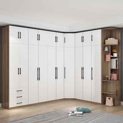 China Good Quality Popular Cloakroom Wardrobe Clothes Closet Cabinet Walk In Closet for sale