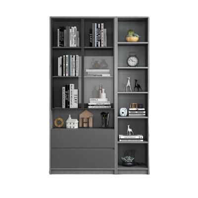 China Storage Home Study Room Bookcase With Doors Drawers MDF Office Modular Filing Cabinet for sale