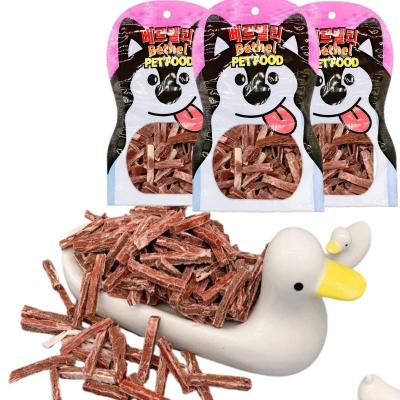 China Small Animals High Protein Meat Training Dog Snacks Flesh Strips For Pet Food Pet Snacks for sale