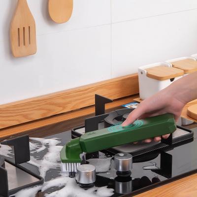 China Viable Can Wholesale Customize Multifunctional Liquid Cleaning Bottle Brush The Stove Tile Sink Wall Bathroom Floor Tub Hot Sale for sale