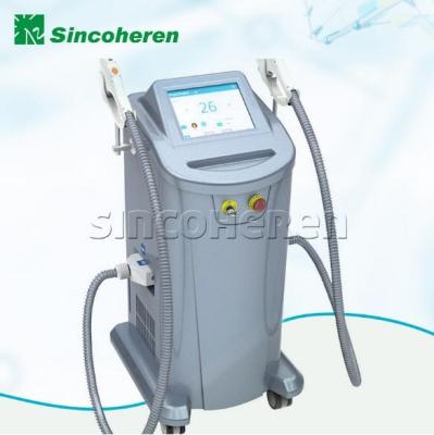 China Hair Removal Sincoheren Beauty Equipment Choose Cooling IPL Hair Removal Freckle Removal IPL Laser Hair Removal Depiladora Machine New for sale