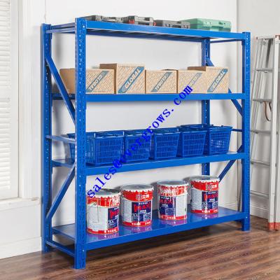 China Corrosion Protection Easy-install Height Adjustable Metal Storage Shelf Racks Longspan Shelving For Warehouse for sale