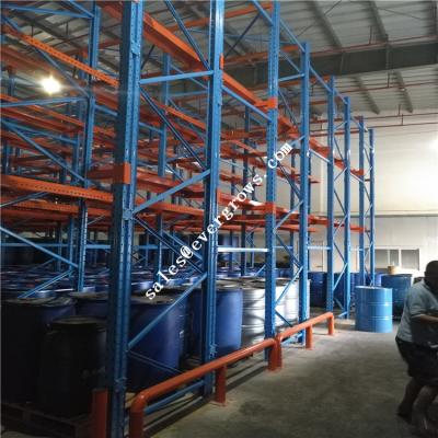 China Corrosion Protection High Density Rack Storage Pallet Warehouse Drive In Racks Warehouse Drive In Racking System for sale