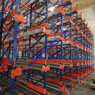 China Corrosion Protection Sugar Mills And Factories Storage Radio Shuttle Rack Pallet Racks Auto Radio Mole Shelving for sale