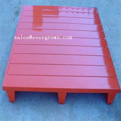 China Two Way Pallet Metal Iron Corrosion Protection Metal Forklift Steel Factory Anti-Corrosion Pallet for sale